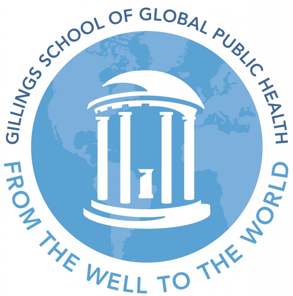 UNC Gillings "From the Well to the World" Logo