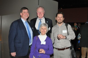 Bob Vollinger, Kevin Harlen, Brenda Edwards and Kelly Keisling enjoyed each other's company at the D.C. event.