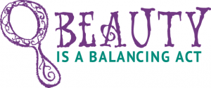 BEAUTY is a Balancing Act - logo design purple green FINAL 03 02 2015