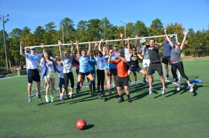 At the annual Gillings Games, students enjoy an Olympic-style field day with a series of relay and team events.