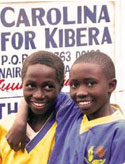 Photo, young boys at CFK in Kibera