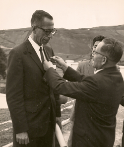 In 1962, Conger received a medal for service from the mayor of Canar, Ecuador.