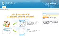 The new UNC portal combines the functions of many student applications