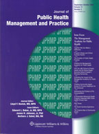 MAPH special issue of Journal of Public Health Management and Practice