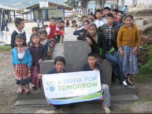 A Drink for Tomorrow, established last year, already has completed a sustainable drinking water project in Guatemala.