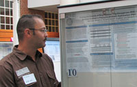 Photograph of poster session