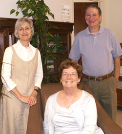 UNC public health alumni (left to right) Drs. Brenda Edwards, Deborah Winn and Eric 