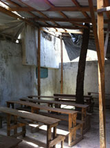 The Student Impact Project team also hopes to obtain ongoing sponsorship for College Alain Clerie, a school that had been destroyed by the January 2010 earthquake in Haiti. The school is being used again, but the collapsed roof has been replaced with leaky tarps.