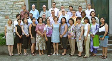 Conference attendees included co-coordinator Dr. Barry Popkin (back row, second from left).