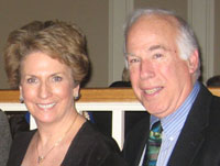 Dr. Phil Singer (right) and Ellen Singer