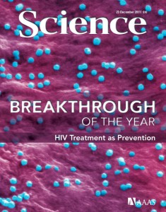 Cover of Science magazine, Dec. 2011