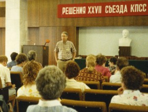 In 1984, Dr. John Anderson gave a talk in Krasnodar, Russia (then the U.S.S.R.) about the impact of diet upon chronic diseases.