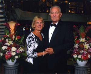 Pat and Craig Turnbull (Photo by Princess Cruises)