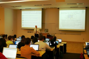 Dr. John Paul uses new technologies to boost student engagement. (Contributed photo)