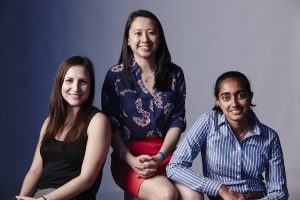 Cristina Leos, Elizabeth Chen and Vichi Jagannathan (Photo courtesy of Innovation Next)