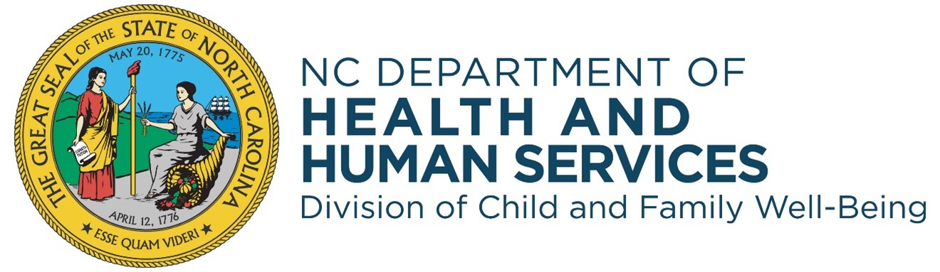 Logo for the North Carolina Division of Child and Family Well-Being