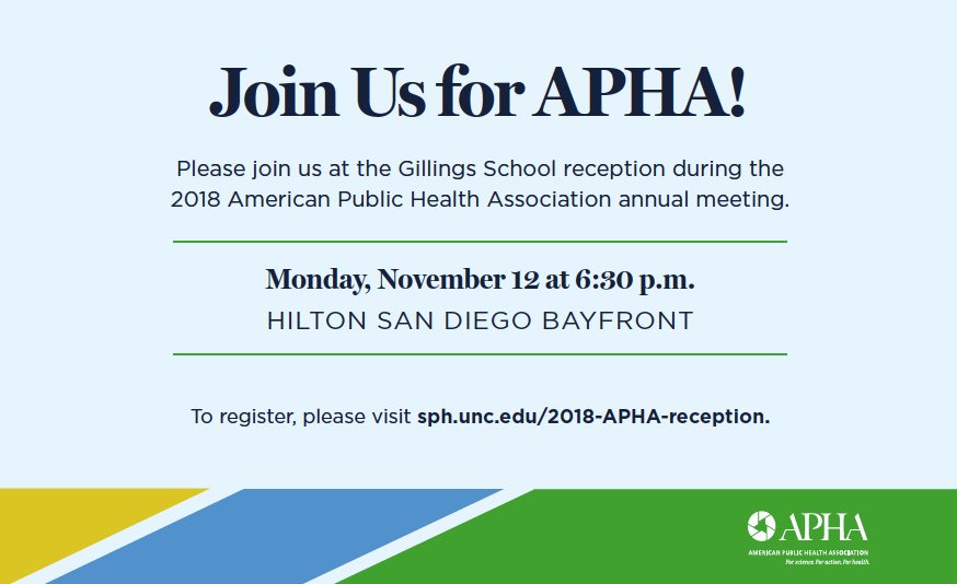 Join us for APHA!