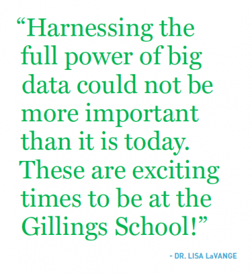 "Harnessing the full power of big data could not be more important than it is today." —Lisa LaVange