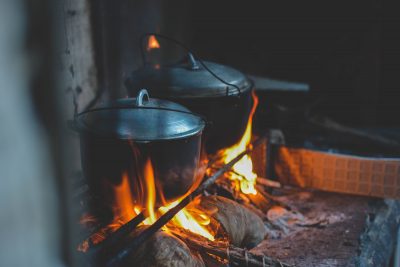 Wood fires are common in many low- and middle-income kitchens.