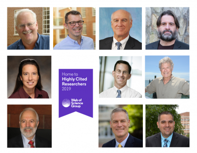 Ten Gillings faculty members are among Web of Science's Highly Cited Researchers for 2019.
