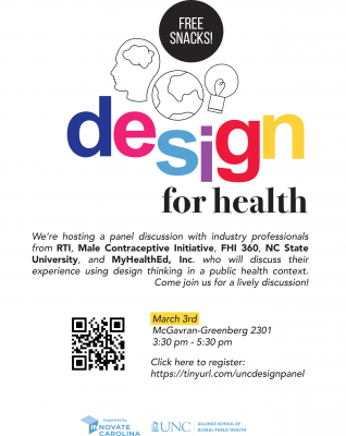 Flyer for Design for Health