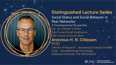 Flyer for FPG Lecture with Antonius Cillessen