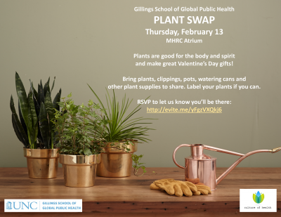Flyer for Plant Swap