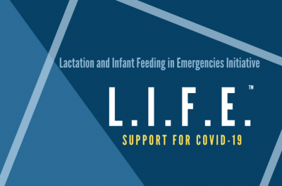 L.I.F.E. Support for COVID-19 logo