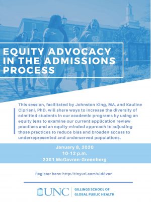 Equity Advocacy flyer