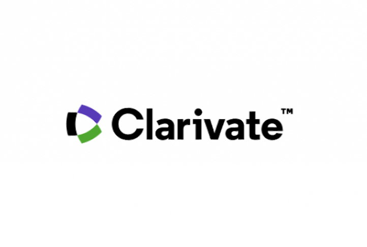 This is the Clarivate logo.