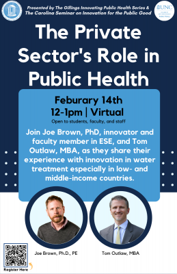 The Private Sector's Role in Public Health