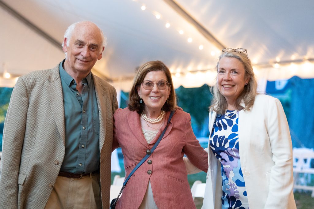 Dr. Dennis Clements, Dr. Barbara K. Rimer and Dr. Martha Ann Keels