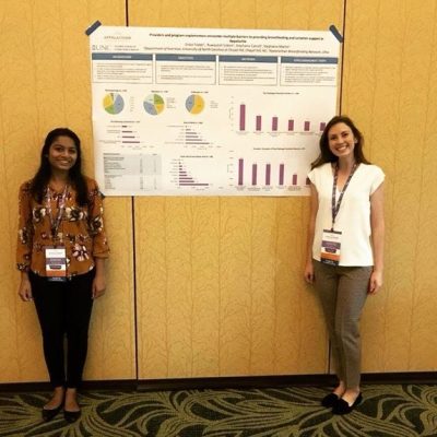 Ruwaydah Sideek and Grace Foster presented preliminary results of the study at the ABN Conference in 2019.