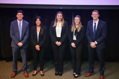These are the winners of the KFBS Case Competition.