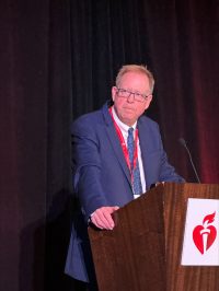 Dr. Wayne Rosamond receives the 2023 American Heart Association’s EPI Mentoring Award.