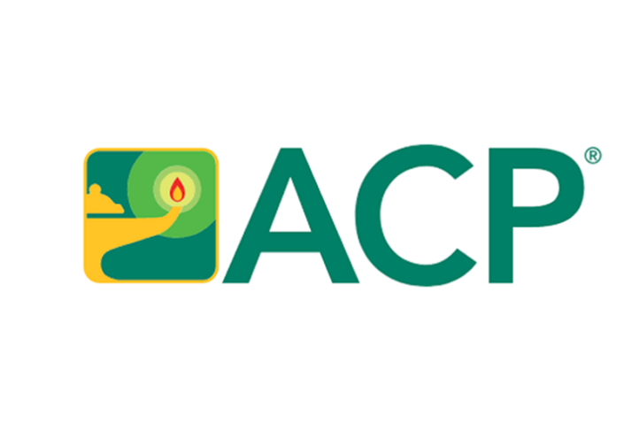 The logo of the ACP - the American College of Physicians