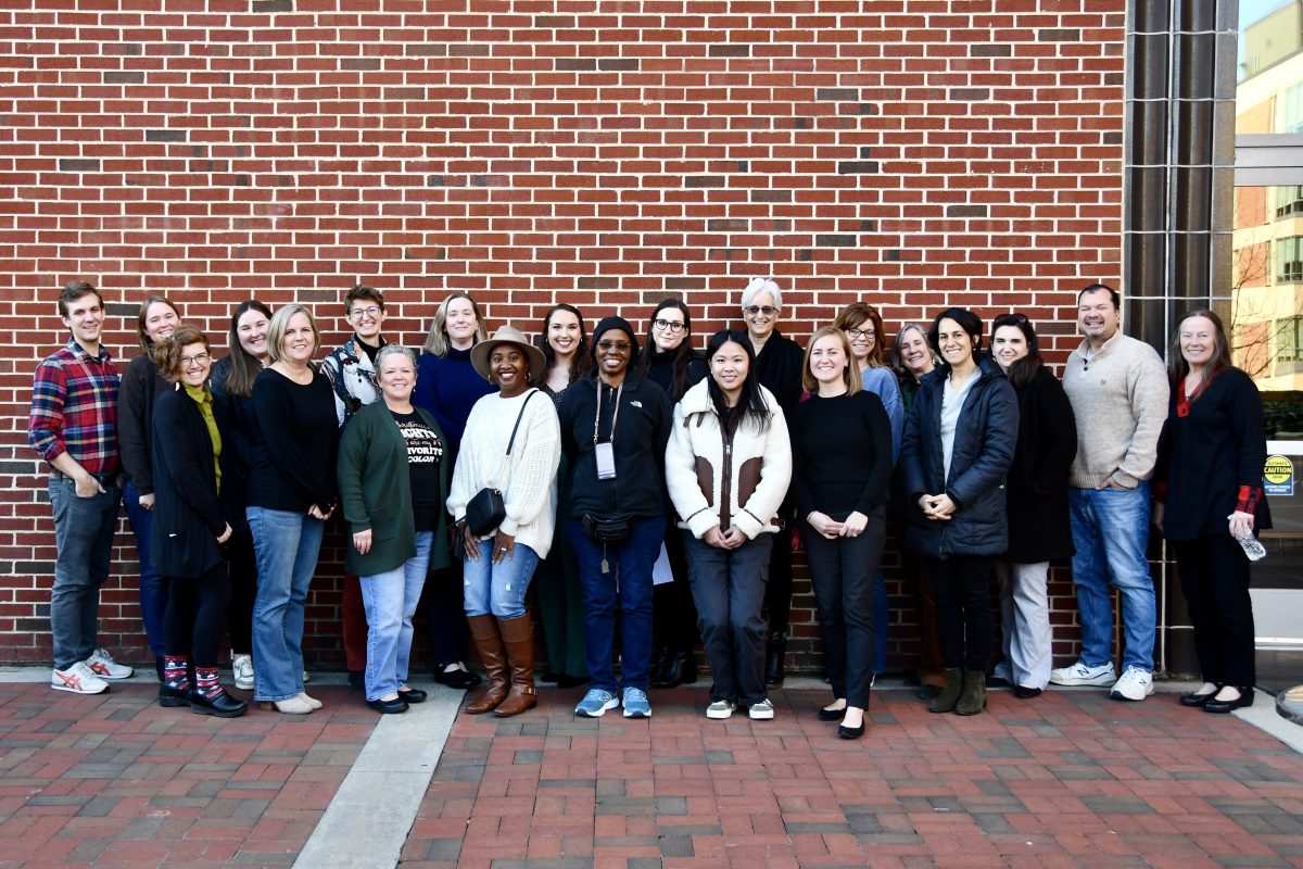 NCIPH staff in front of UNC Gillings