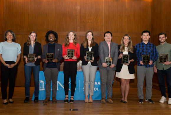 Winners of the 2024 Impact Awards were honored by The Graduate School on April 4, 2024.